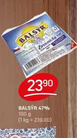 Flop BALSÝR 47% 100 g nabídka