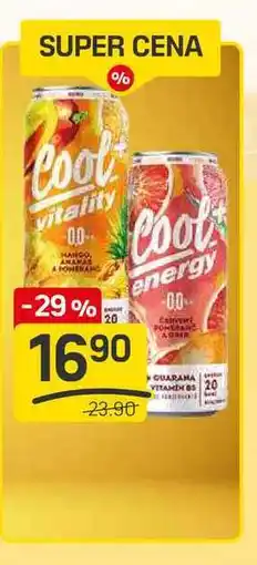 Flop Cool vitality 0,5l, plech nabídka