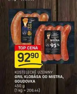 Flop GRIL KLOBÁSA OD MISTRA,GOUDOVKA 450 g nabídka