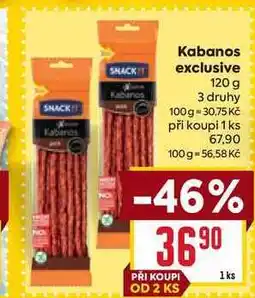 Billa Kabanos exclusive 120 g nabídka