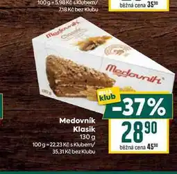Billa Medovník Klasik 130 g nabídka