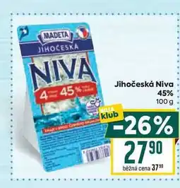 Billa Jihočeská Niva 45% 100 g nabídka