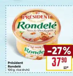 Billa Président Rondelé 100 g nabídka