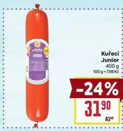Billa Kuřecí Junior 400 g nabídka