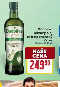 Billa Ondoliva Olivový olej extra panenský 750 ml nabídka