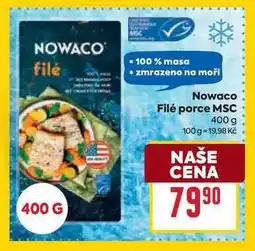 Billa Nowaco Filé porce MSC 400 g nabídka