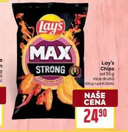 Billa Lay's Chips od 55 g nabídka