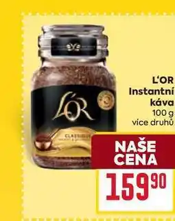 Billa L'OR Instantní Káva 100 g nabídka