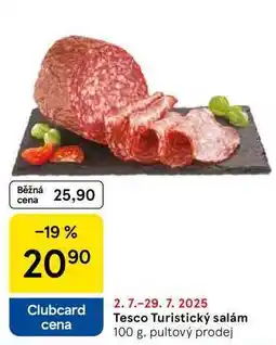 Tesco Tesco Turistický salám, 100 g nabídka