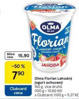 Tesco Olma Florian Lahodný jogurt ochucený, 150 g nabídka