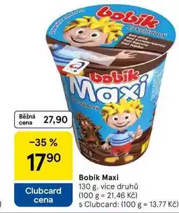 Tesco Bobík Maxi, 130 g, více druhů nabídka