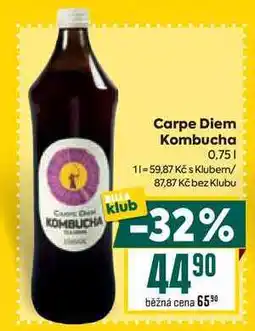Billa Carpe Diem Kombucha 0,75l nabídka