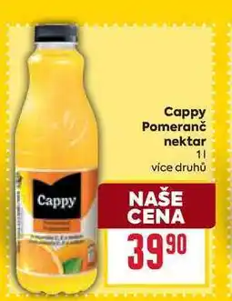 Billa Cappy Pomeranč nektar 1l nabídka