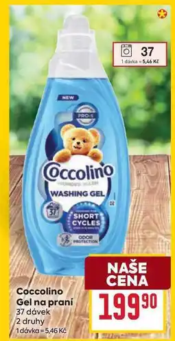 Billa Coccolino Gel na praní 37 dávek nabídka