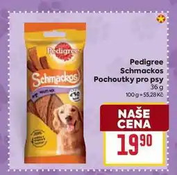 Billa Pedigree Schmackos Pochoutky pro psy 36 g nabídka