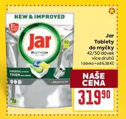 Billa Jar Tablety do myčky 42/50 dávek nabídka