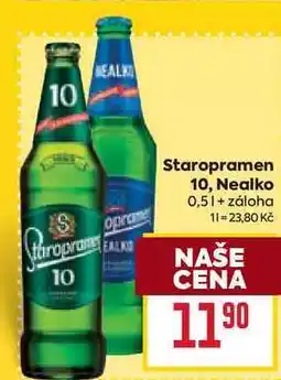 Billa Staropramen Nealko 0,5l nabídka