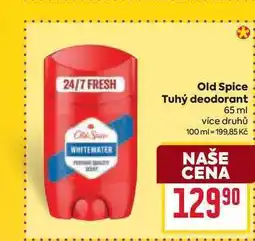Billa Old Spice tuhý deodorant 65ml, vybrané druhy nabídka