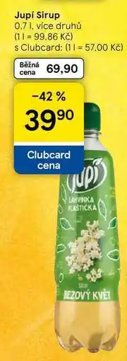 Tesco Jupí Sirup, 0.7 l nabídka