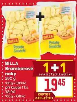 Billa BILLA Bramborové noky 500 g nabídka