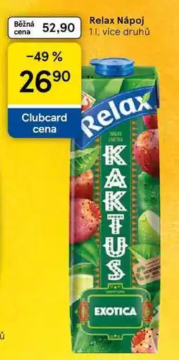 Tesco Relax Nápoj, 1 l nabídka