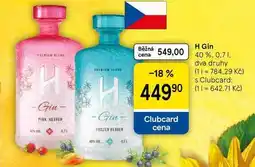 Tesco H Gin 40%, 0.7 l nabídka