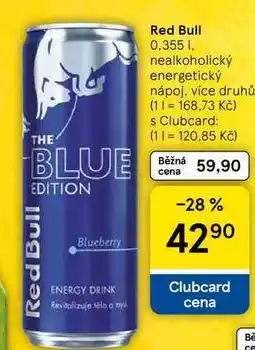 Tesco Red Bull více druhů, 0.355 l nabídka