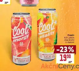 Billa Cool+ 0,51, plech nabídka