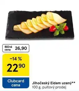 Tesco Jihočeský Eidam uzený, 100 g nabídka