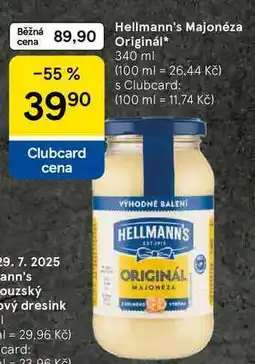 Tesco Hellmann's Majonéza Originál, 340 ml nabídka