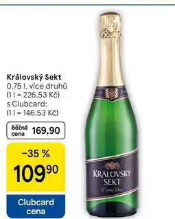 Tesco Královský Sekt, 0,75 l nabídka