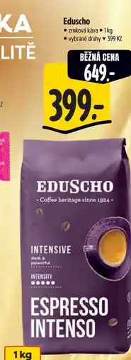 Albert Eduscho zrnková káva 1 kg nabídka