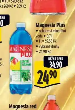 Albert Magnesia Plus ochucená minerální voda 0,7 l nabídka