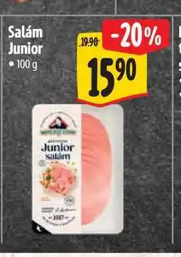 Albert Salám Junior 100 g nabídka