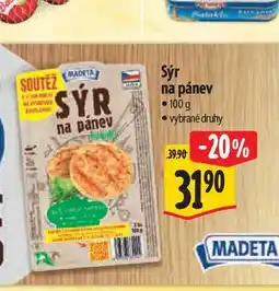 Albert Sýr na pánev 100 g nabídka