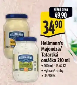 Albert Hellmann's Majonéza/ Tatarská omáčka 210 ml nabídka
