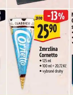 Albert Zmrzlina Cornetto 125 ml nabídka