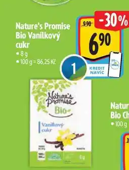 Albert Nature's Promise Bio Vanilkový cukr 8g nabídka