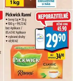 Albert Pickwick Ranní 35 g nabídka