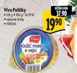 Albert Viva Paštiky 120 g nabídka