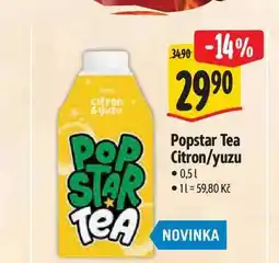 Albert Popstar Tea Citron/yuzu 0,5 l nabídka