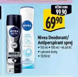 Albert Nivea Deodorant/ Antiperspirant sprej 150 ml nabídka