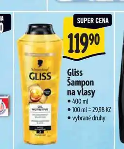 Albert Gliss Šampon na vlasy 400 ml nabídka