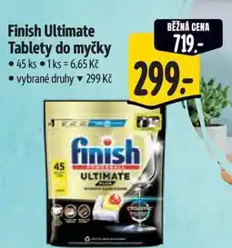 Albert Finish Ultimate Tablety do myčky 45 ks nabídka