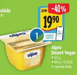Albert Alpro Dezert Vegan 125 g nabídka