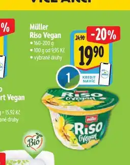Albert Müller Riso Vegan 160-200 g nabídka