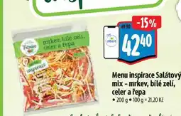 Albert Menu inspirace Salátový mix - mrkev, bílé zelí, celer a řepa 200 g nabídka
