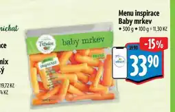 Albert Menu inspirace Baby mrkev 300 g nabídka