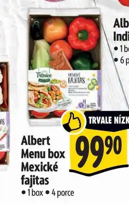 Albert Albert Menu box Mexické fajitas 1 box nabídka