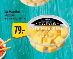 Albert Sýr Maasdam kostky 120 g nabídka